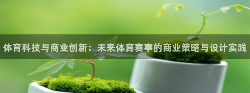 意昂2平台总代理：体育科技与商业创新：未来体育赛事的商业策略与设计实践