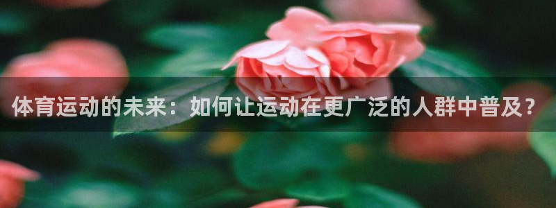 意昂3平台登录注册：体育运动的未来：如何让运动在更广泛的人群中普及？